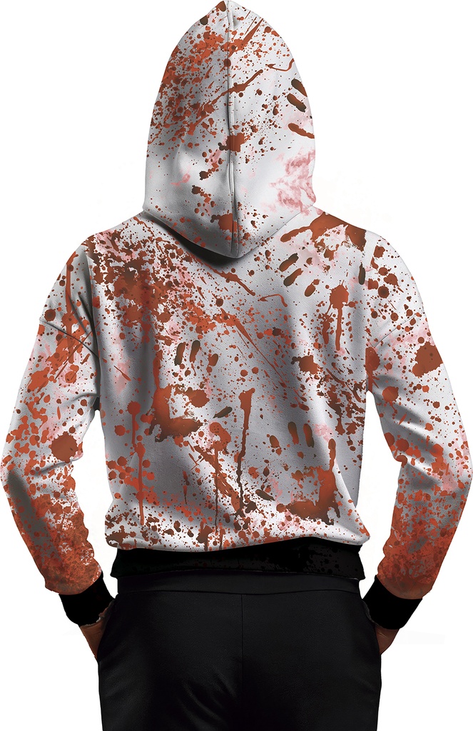 Halloween Bloody Hoodie With Mask – Adult Size Large (52-54)