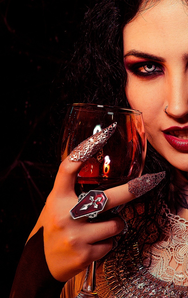 Halloween Coffin Ring