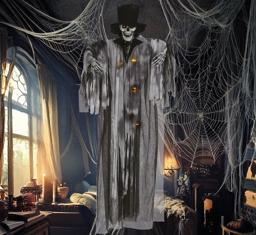 Halloween Decoration Hanging Groom With Light 180cm