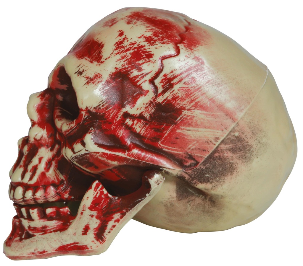 Halloween Decoration Prop Bloody Skull 20cm
