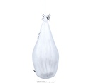 Halloween Decoration Spider Web Bag With Skull 25cm