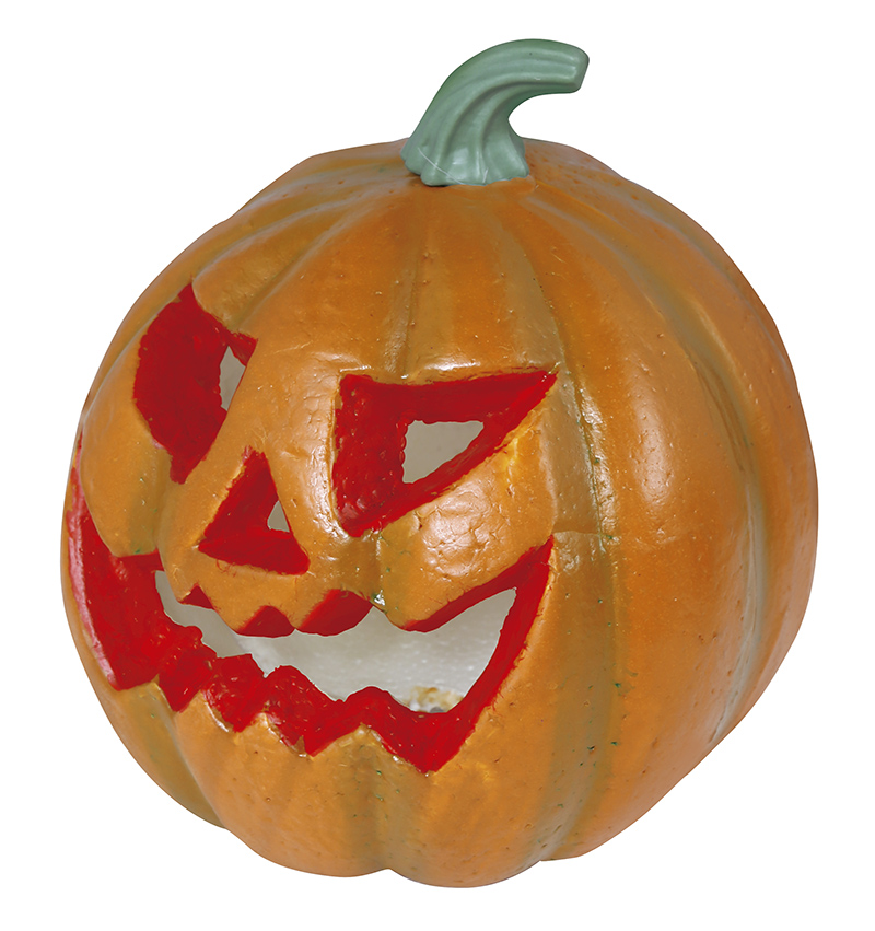 Halloween Foam Pumpkin With Light – 24cm