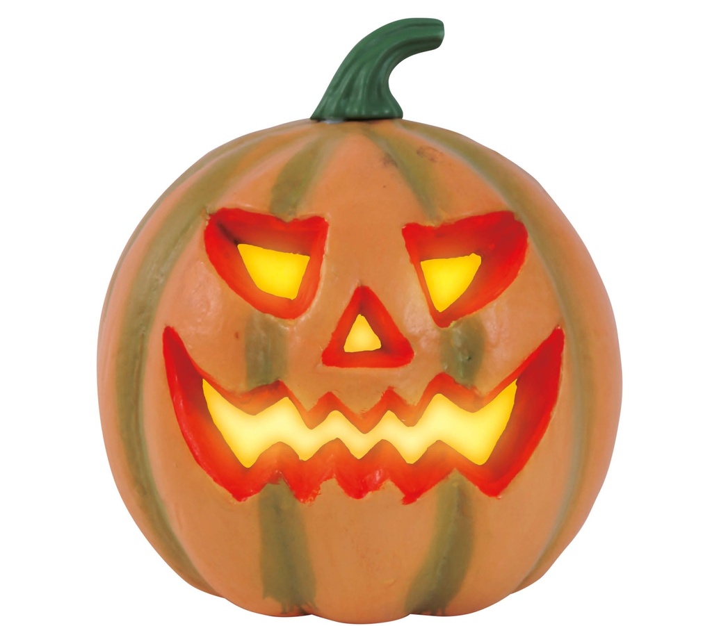 Halloween Foam Pumpkin With Light – 24cm