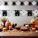 Halloween Ghosts & Castles Garland Banner 300cm (20x18cm)