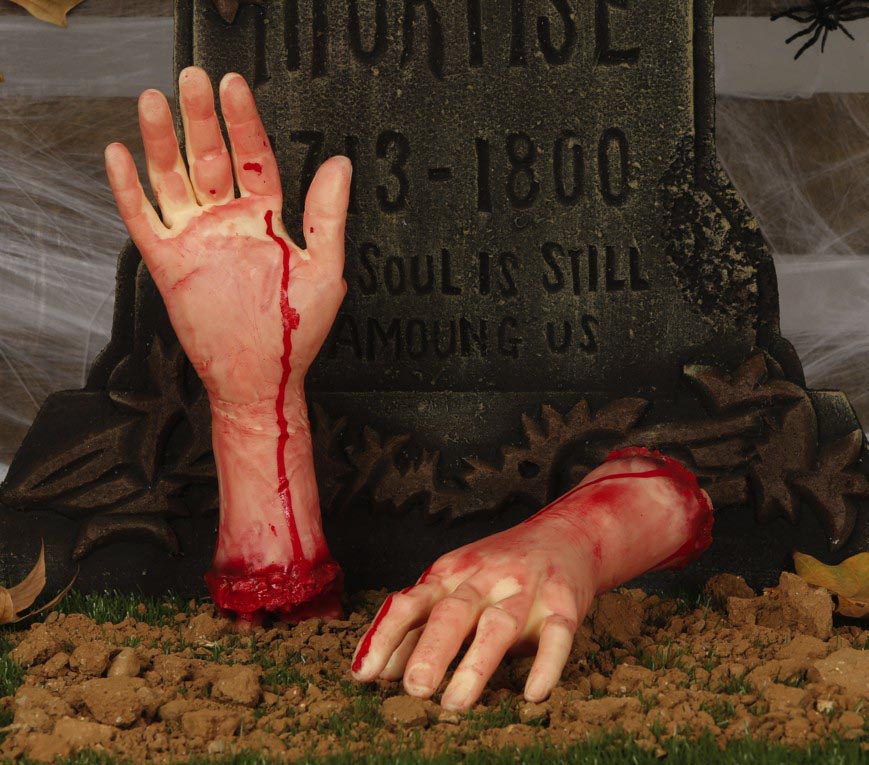 Halloween Hand Decoration Prop 32cm