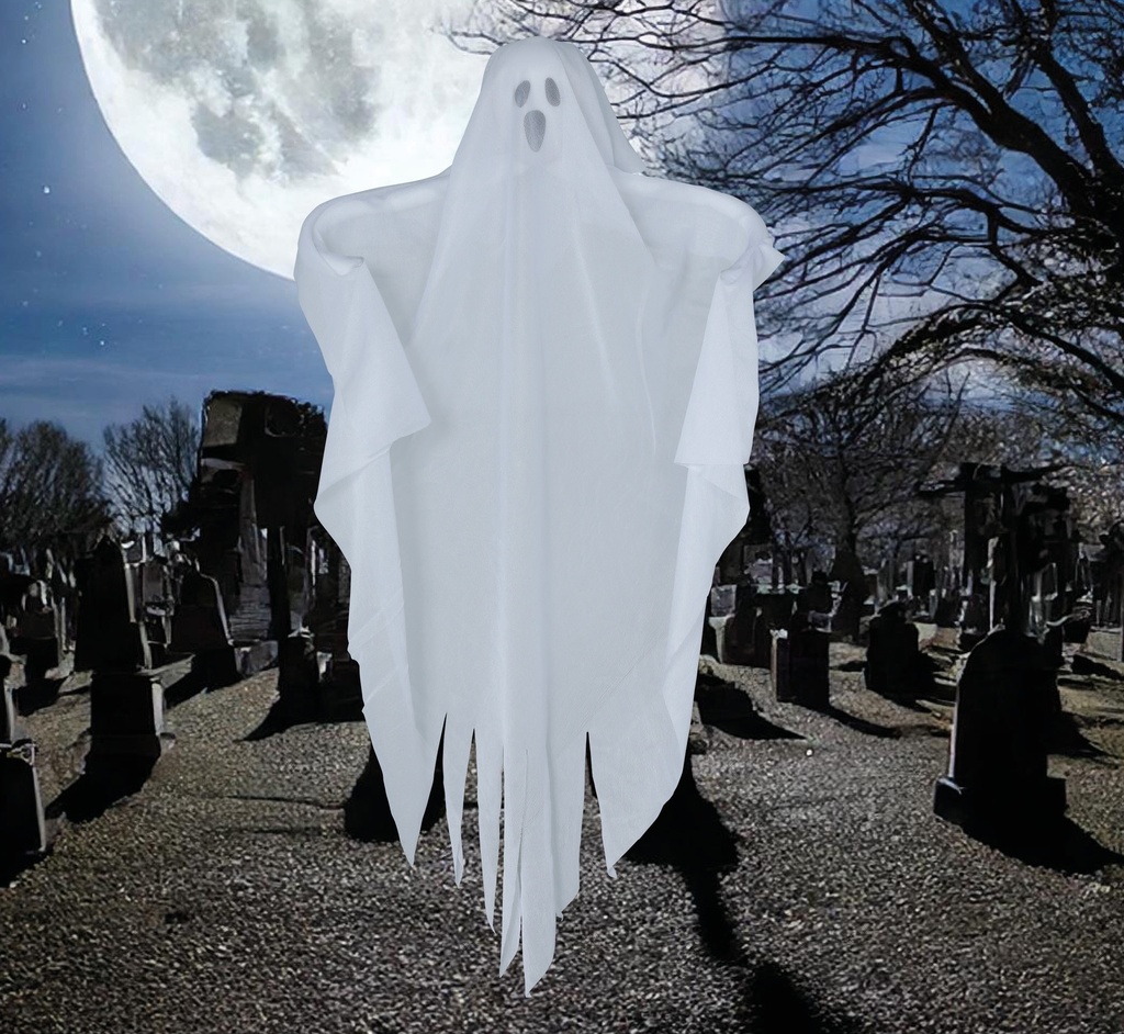 Halloween Hanging Ghost 72cm