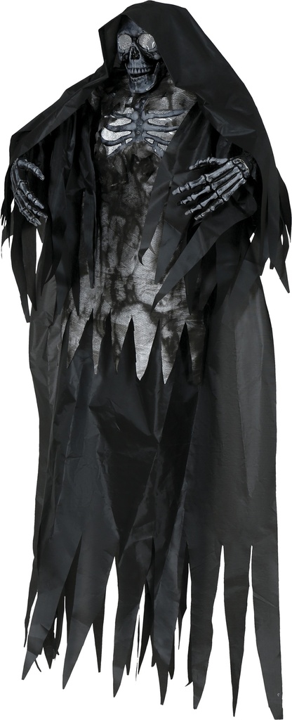 Halloween Hanging Skeleton Decorartion With Light & Sound 160cm