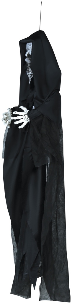 Halloween Hanging Skeleton With Light & Sound 180cm