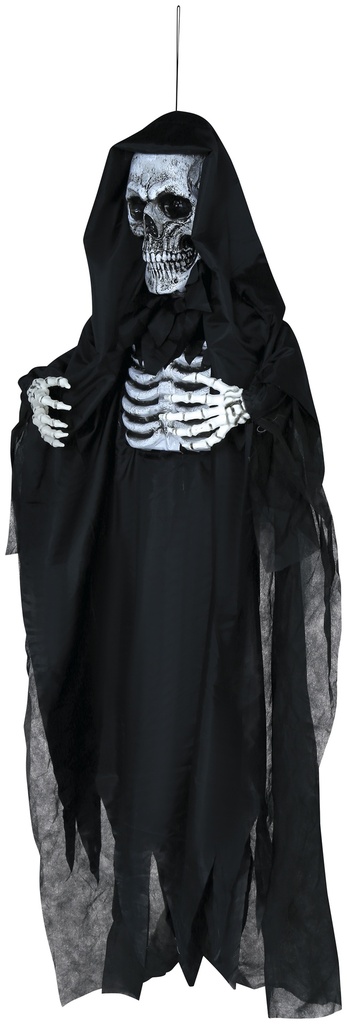 Halloween Hanging Skeleton With Light & Sound 180cm