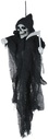 Halloween Hanging Skeleton With Scythe 50cm