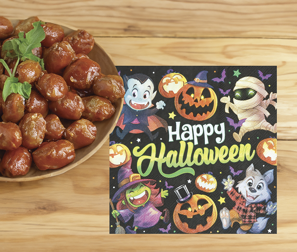Halloween Little Monsters Napkins 16x16cm – 20pk