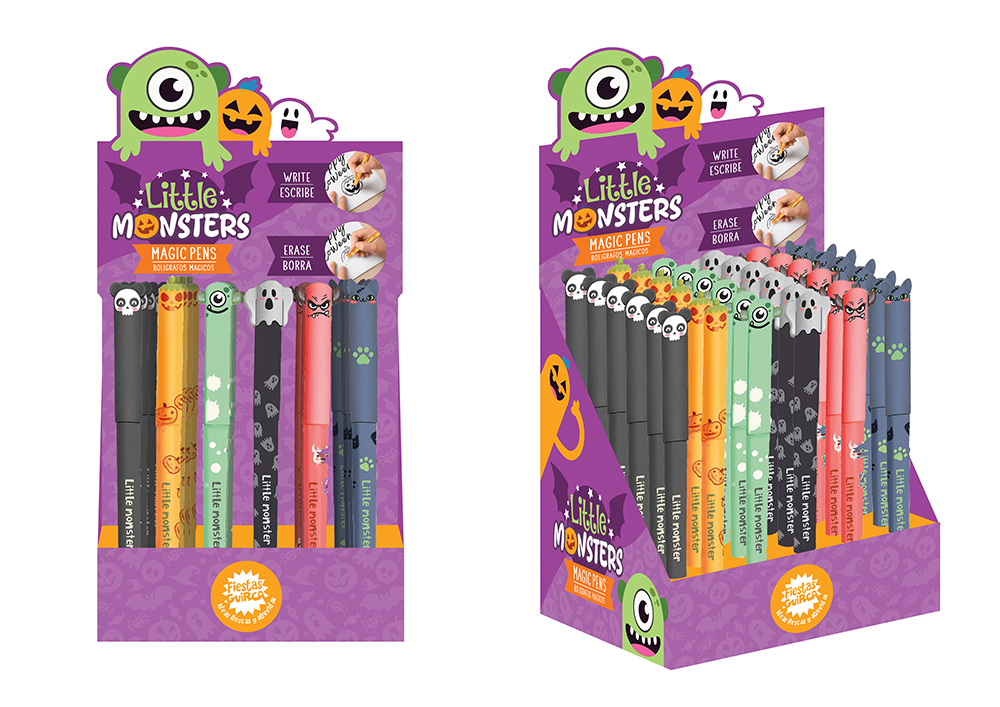 Halloween Little Monsters Pen (Assorted)