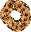 Halloween Orange Pumpkin Scrunchie
