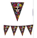 Halloween Paper Pennant Catrina (19x27cm) – 300cm