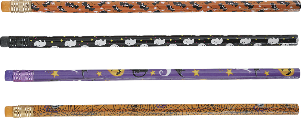 Halloween Pencils 18.5cm – 12pcs