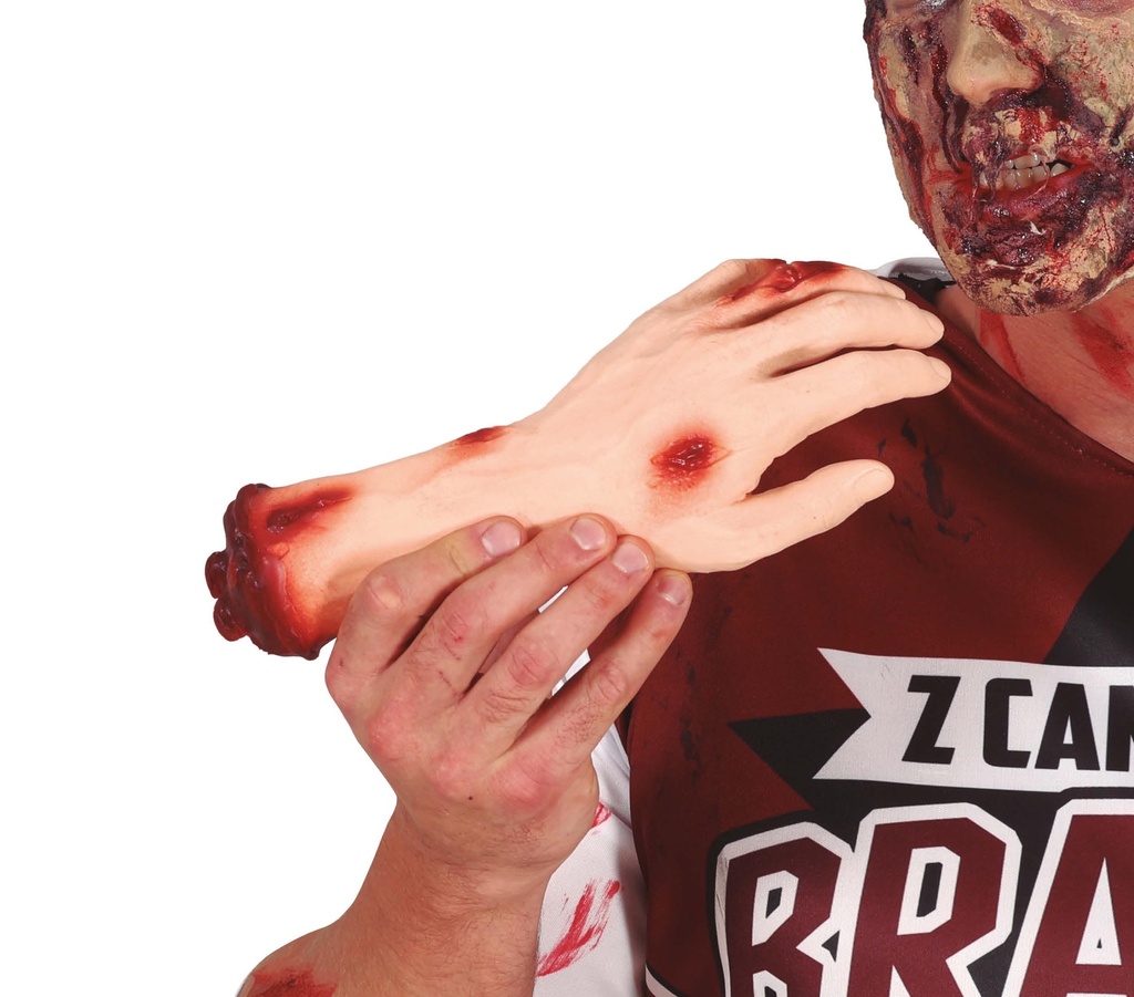 Halloween Severed Hand With Wounds 25cm