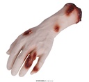 Halloween Severed Hand With Wounds 25cm