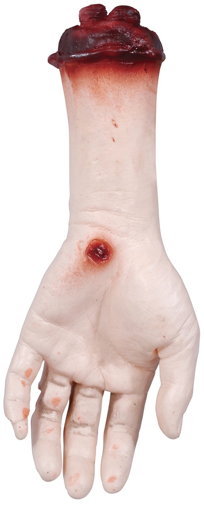 Halloween Severed Hand With Wounds 25cm