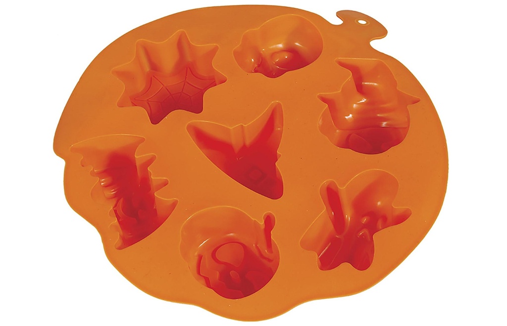 Halloween Silicone Mold For 7 Cookies – 26x23cm
