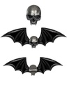 Halloween Skull Hair Clip 13cm