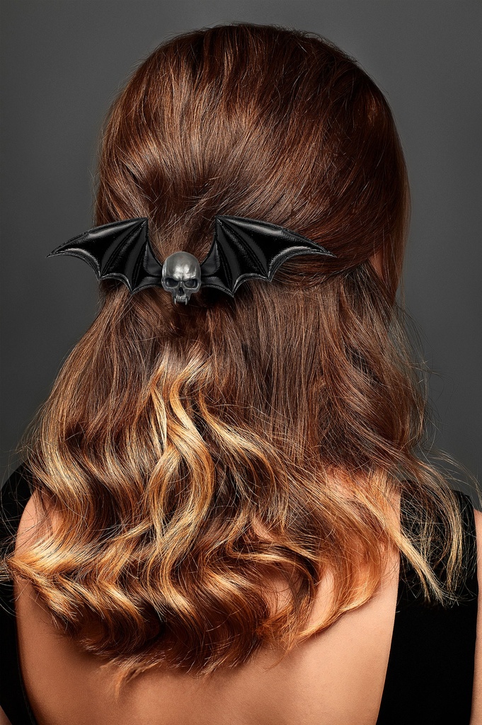 Halloween Skull Hair Clip 13cm