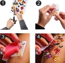 Halloween Tattoos Sheet For Children
