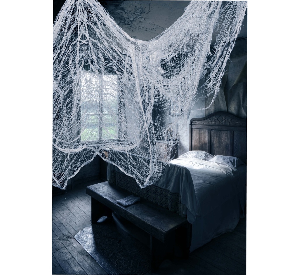 Halloween White Fabric – 76 x 228cm