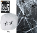 Hallween Spider Web Cobweb with Spiders 40g