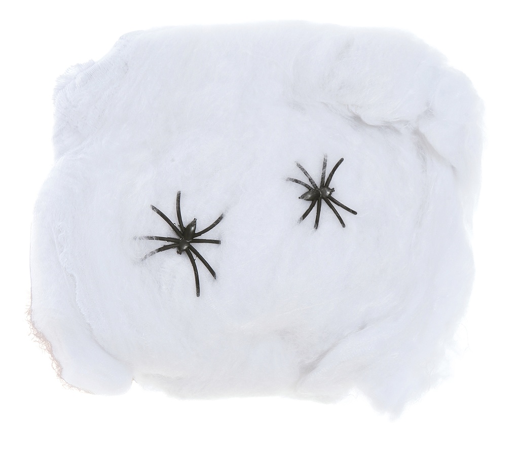 Hallween Spider Web Cobweb with Spiders 40g