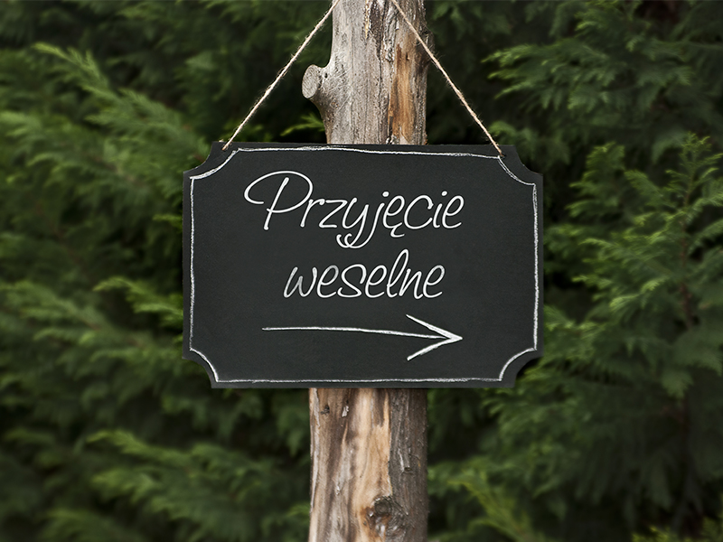 Hanging Chalkboard Sign Black – 45x30cm