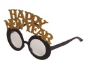 Happy New Year Glasses Assorted Silver / Gold