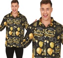 Happy New Year Male Shirt – Adult Size Medium (48-50)