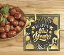 Happy New Year Napkins 16x16cm – 20pcs