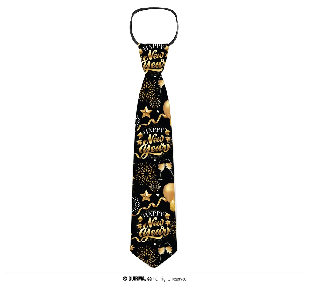 Happy New Year Tie 45cm