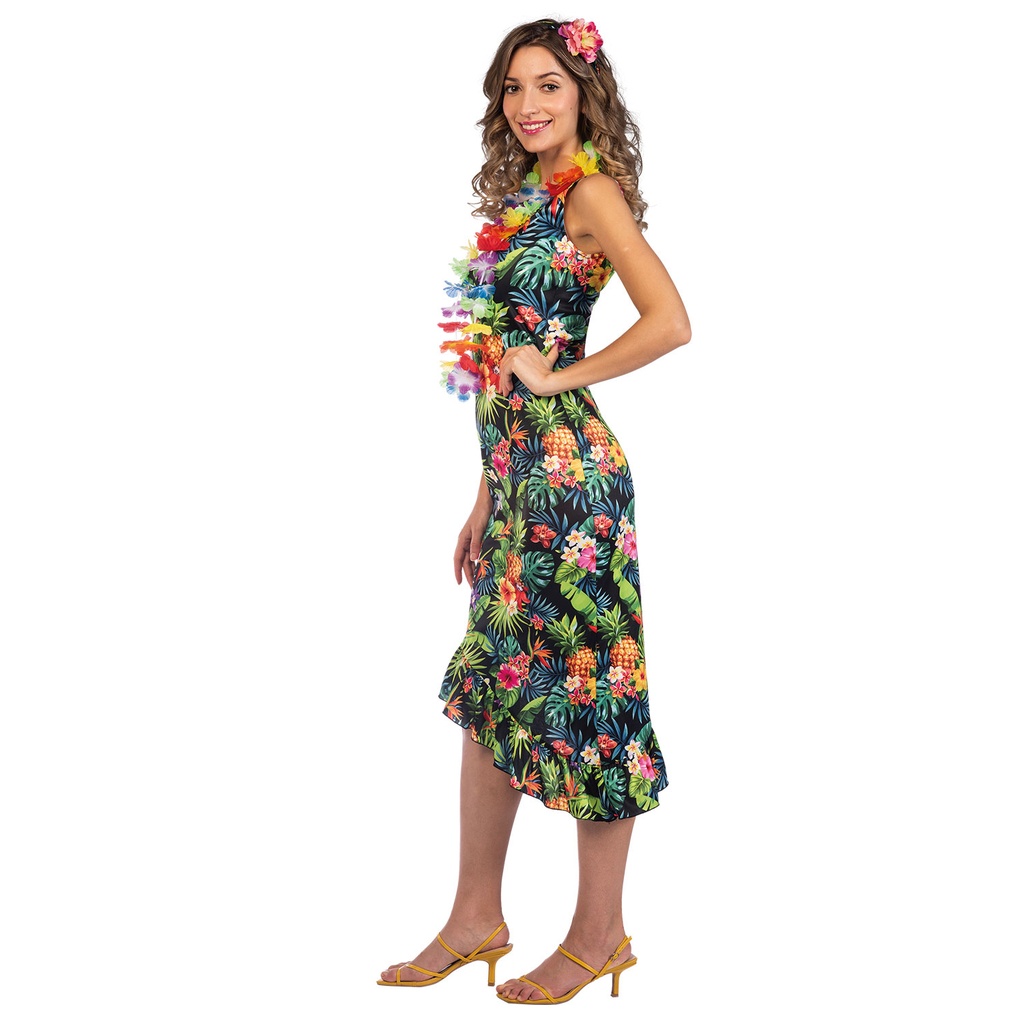 Hawaii Lady Floral Dress – Adult Size Extra Large