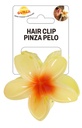 Hawaiian Yellow Hair Flower Clip 8cm