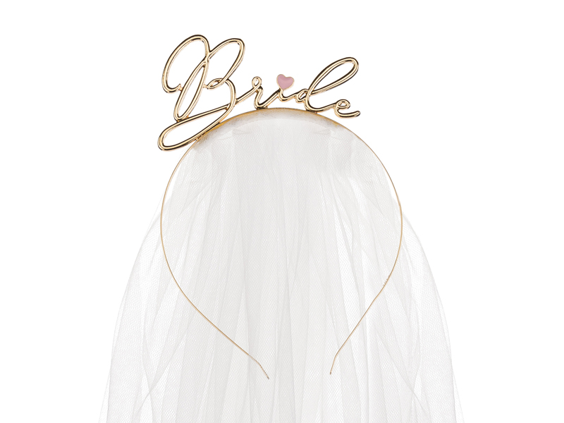 Headband Bride, Gold