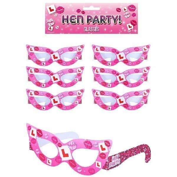 Hen Party Glasses – 6pk