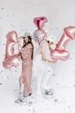Hens Rose Gold Penis Foil Balloon 55.5x112cm