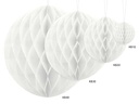 Honeycomb Ball, White, 40cm