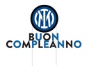 Inter Buon Compleanno Cake Topper