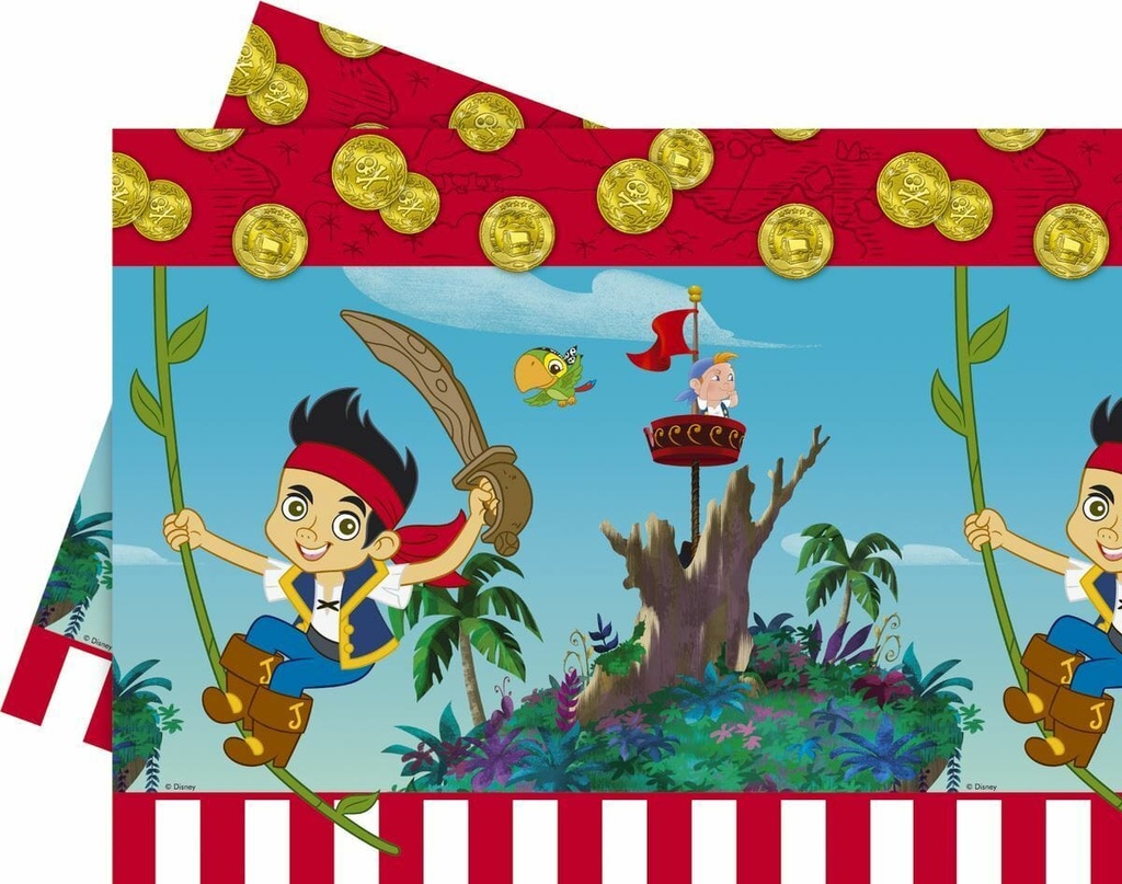 Jake and the Never Land Pirates Plastic Tablecover – 120cm x 180cm