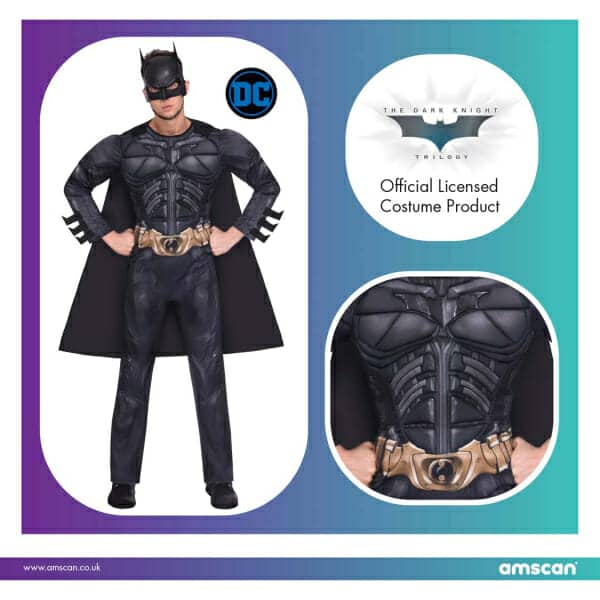 Licensed DC Batman Dark Knight Rises – Adult Size XL