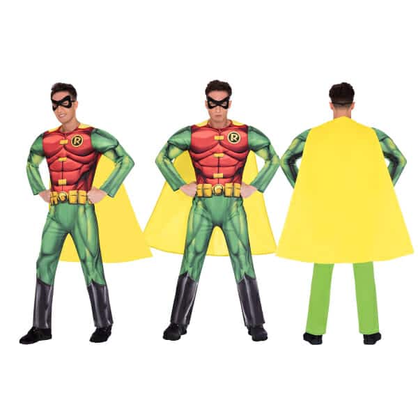 Licensed DC Classic Robin – Adult Size Medium