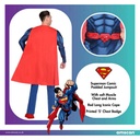 Licensed DC Classic Superman – Adult Size Large