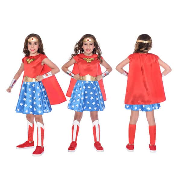 Licensed DC Classic Wonder Woman – Age 8 to 10 Years