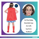 Licensed DC Classic Wonder Woman – Age 8 to 10 Years