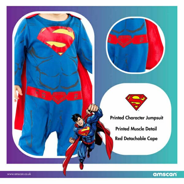 Licensed DC Superman – Age 6 to 12 Months