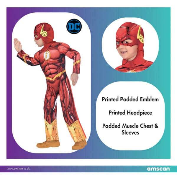 Licensed DC The Flash – Age 3 to 4 Years