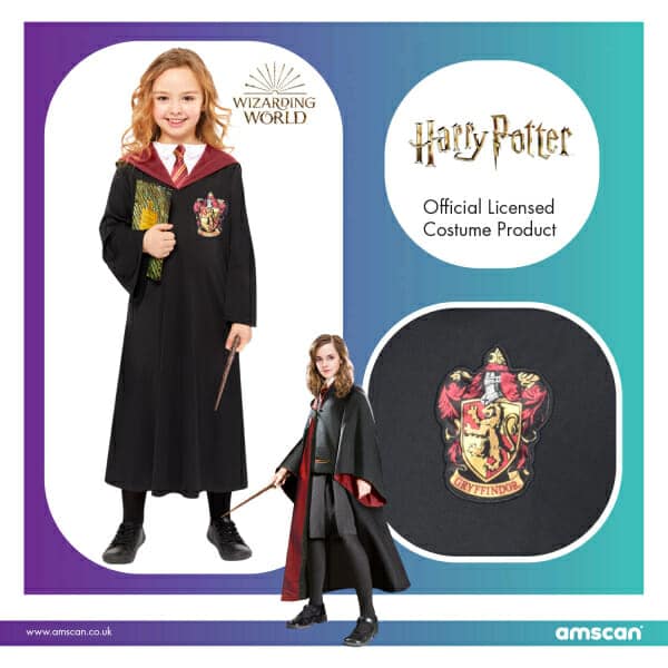 Licensed Harry Potter Hermione Robe Kit – Age 8 to 10 Years